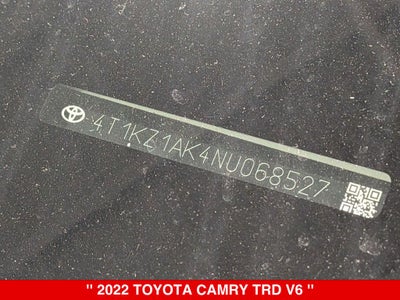 2022 Toyota Camry TRD V6