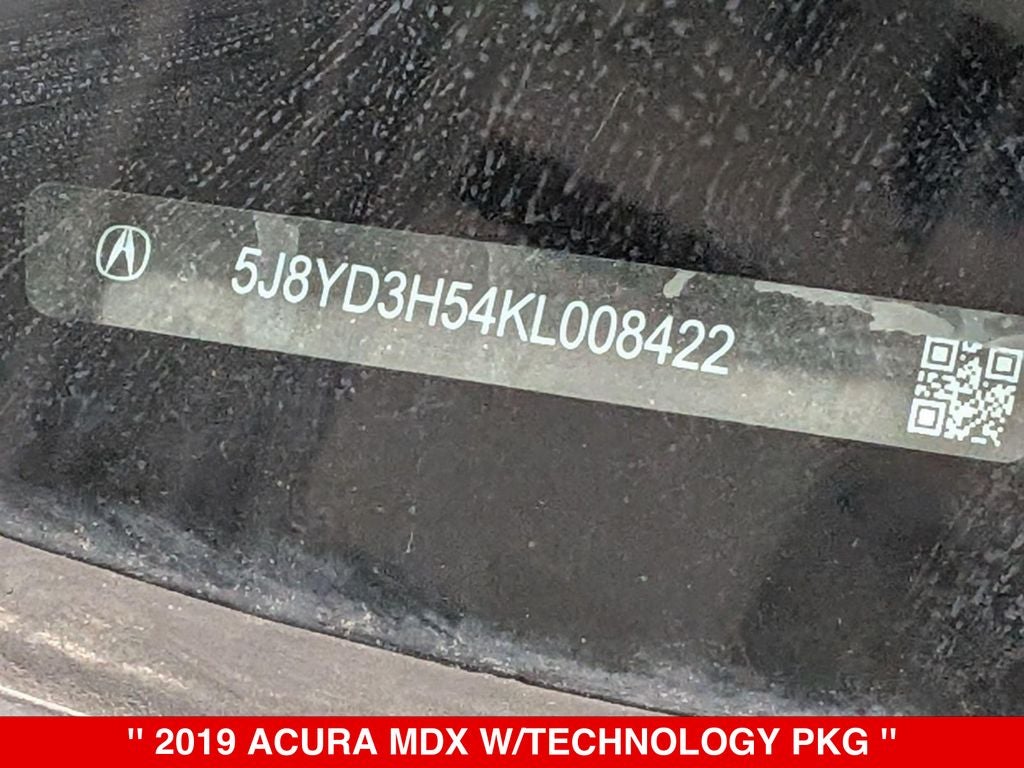 2019 Acura MDX 3.5L Technology Package