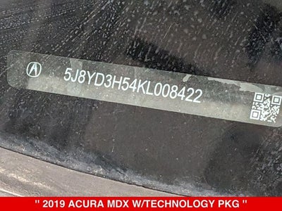 2019 Acura MDX 3.5L Technology Package