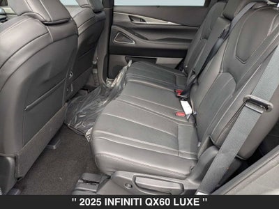 2025 INFINITI QX60 LUXE