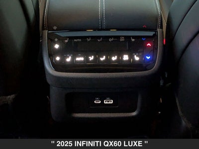 2025 INFINITI QX60 LUXE