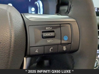 2025 INFINITI QX60 LUXE