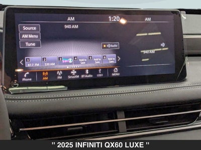 2025 INFINITI QX60 LUXE