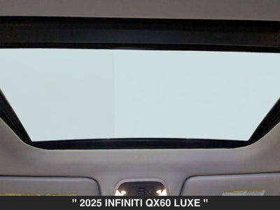2025 INFINITI QX60 LUXE