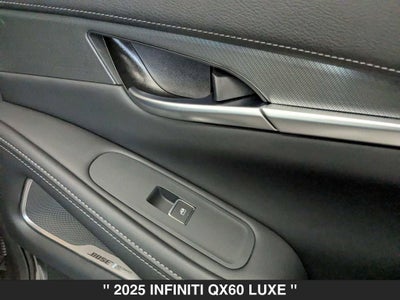 2025 INFINITI QX60 LUXE