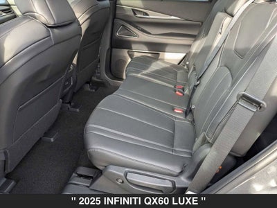 2025 INFINITI QX60 LUXE