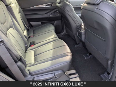 2025 INFINITI QX60 LUXE