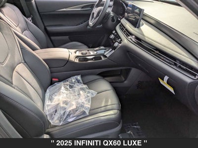2025 INFINITI QX60 LUXE