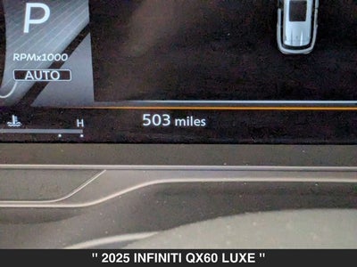 2025 INFINITI QX60 Luxe AWD