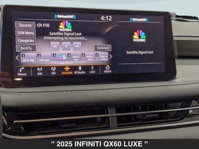 2025 INFINITI QX60 LUXE
