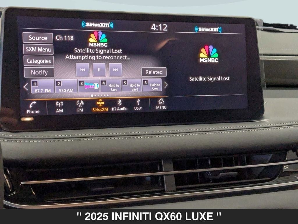 2025 INFINITI QX60 LUXE