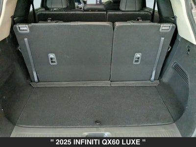 2025 INFINITI QX60 LUXE