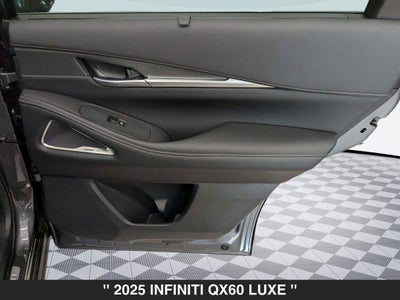 2025 INFINITI QX60 LUXE