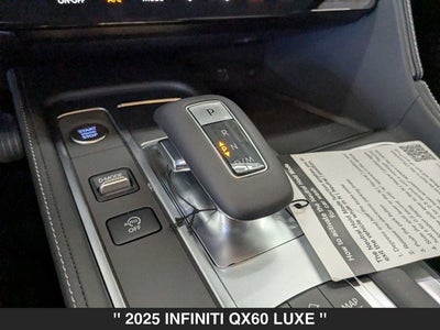 2025 INFINITI QX60 Luxe AWD