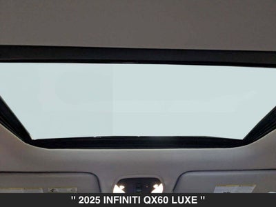 2025 INFINITI QX60 LUXE