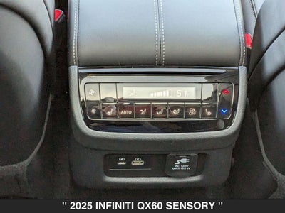 2025 INFINITI QX60 Sensory