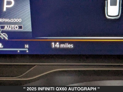 2025 INFINITI QX60 Autograph
