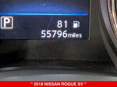2018 Nissan Rogue SV