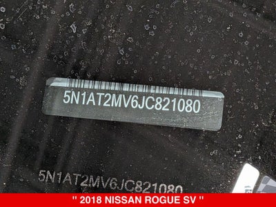 2018 Nissan Rogue SV