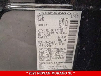 2023 Nissan Murano SL