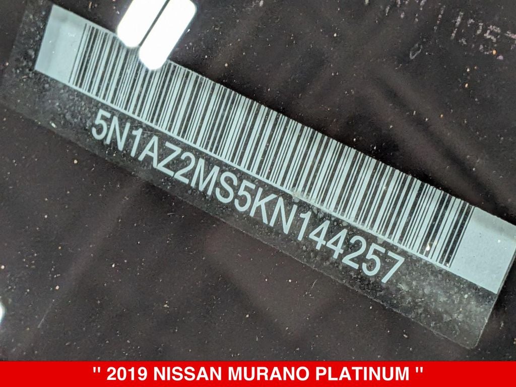 2019 Nissan Murano Platinum