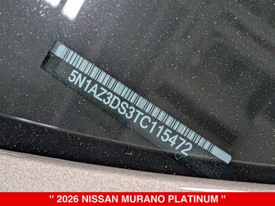 2026 Nissan Murano Platinum