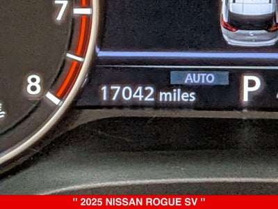 2025 Nissan Rogue SV
