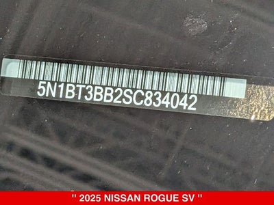 2025 Nissan Rogue SV
