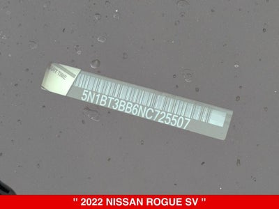 2022 Nissan Rogue SV