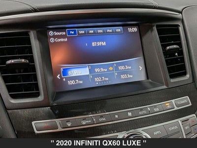 2020 INFINITI QX60 LUXE AWD