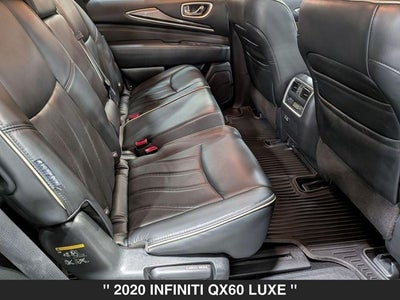 2020 INFINITI QX60 LUXE AWD