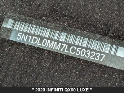 2020 INFINITI QX60 LUXE AWD
