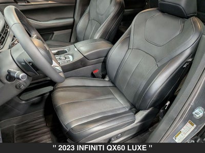2023 INFINITI QX60 LUXE AWD
