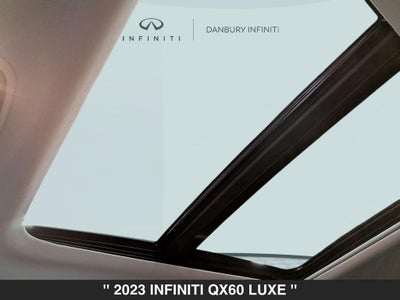 2023 INFINITI QX60 LUXE AWD