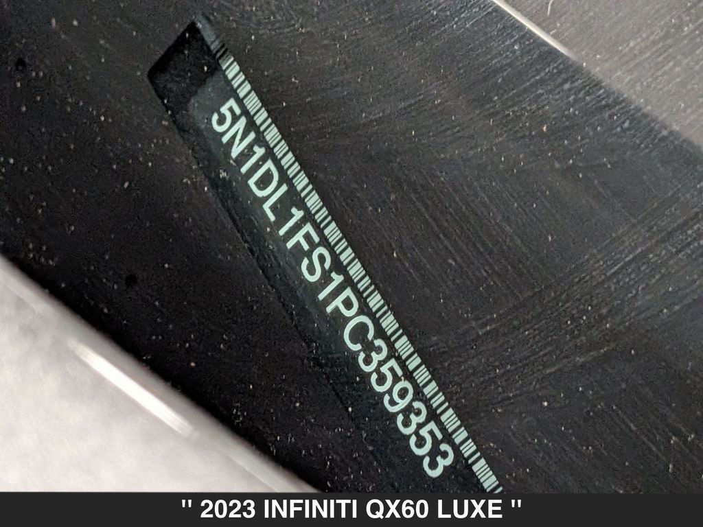 2023 INFINITI QX60 LUXE AWD