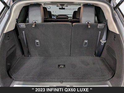 2023 INFINITI QX60 LUXE AWD