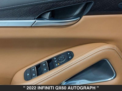 2022 INFINITI QX60 AUTOGRAPH AWD