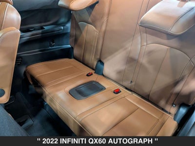 2022 INFINITI QX60 AUTOGRAPH AWD