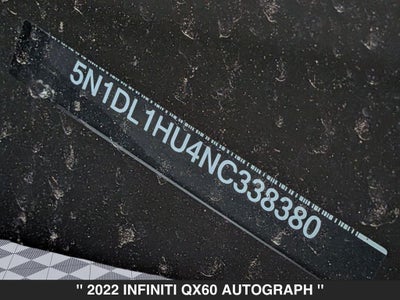2022 INFINITI QX60 AUTOGRAPH AWD