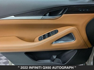 2022 INFINITI QX60 AUTOGRAPH AWD