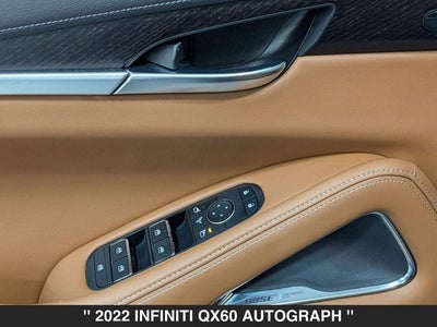 2022 INFINITI QX60 AUTOGRAPH AWD