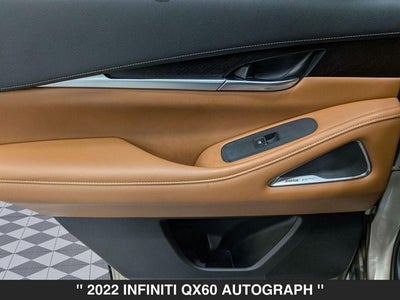 2022 INFINITI QX60 AUTOGRAPH AWD