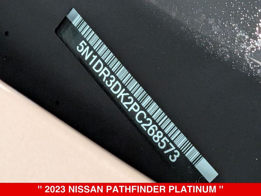 2023 Nissan Pathfinder Platinum NISSAN CERTIFIED