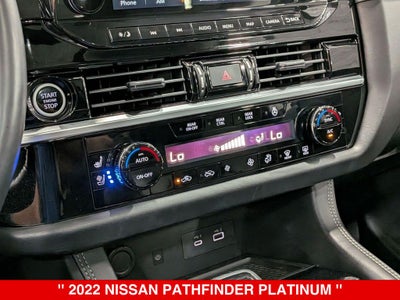 2022 Nissan Pathfinder Platinum
