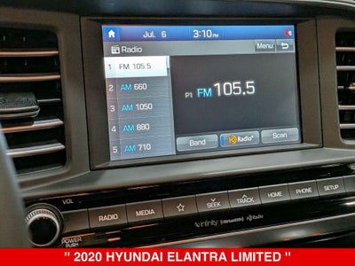 2020 Hyundai Elantra Limited