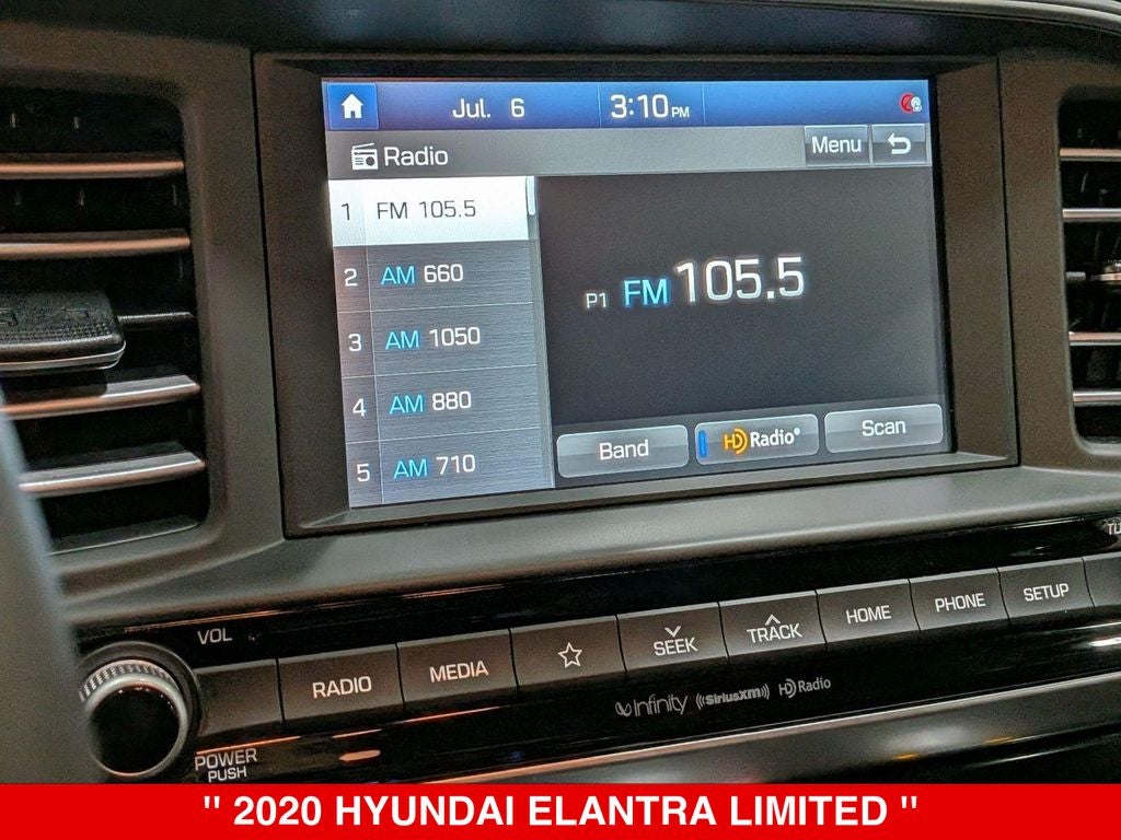 2020 Hyundai Elantra Limited