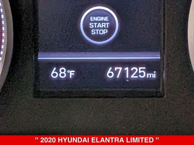 2020 Hyundai Elantra Limited