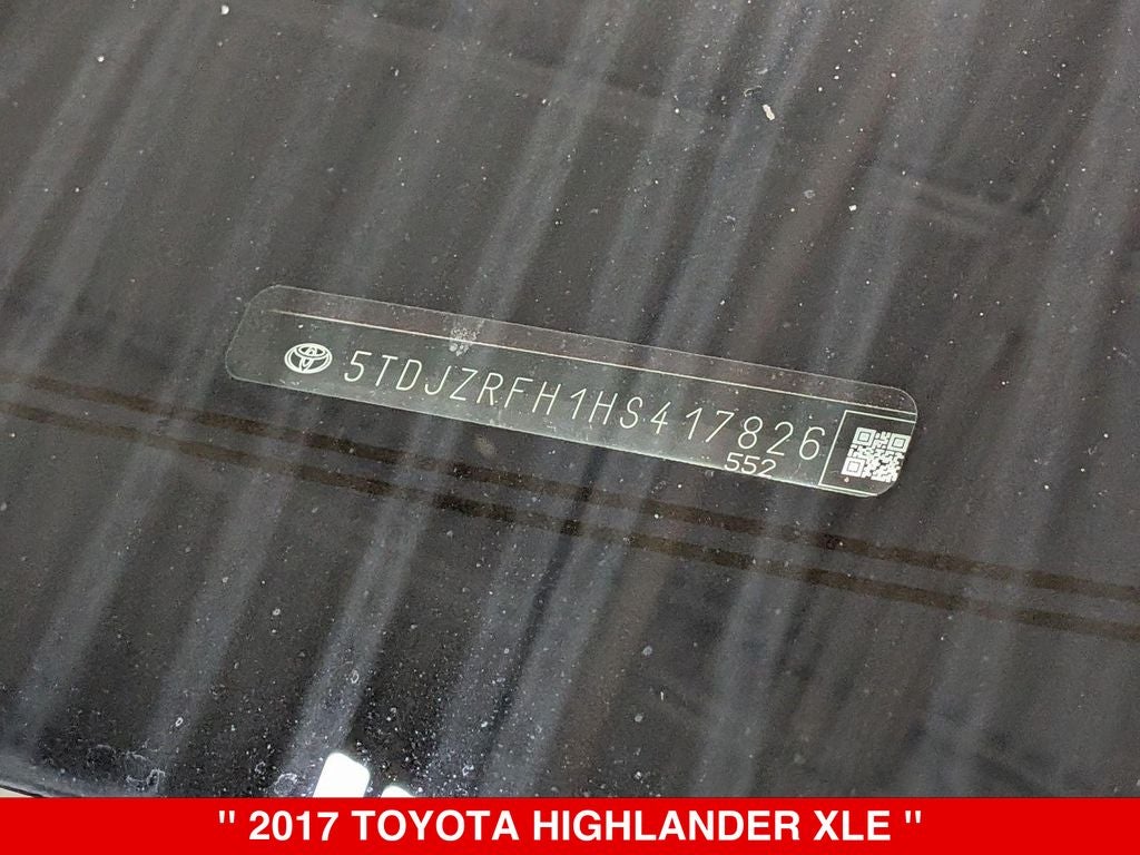 2017 Toyota Highlander XLE