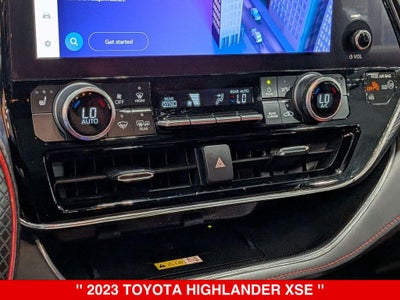 2023 Toyota Highlander XSE