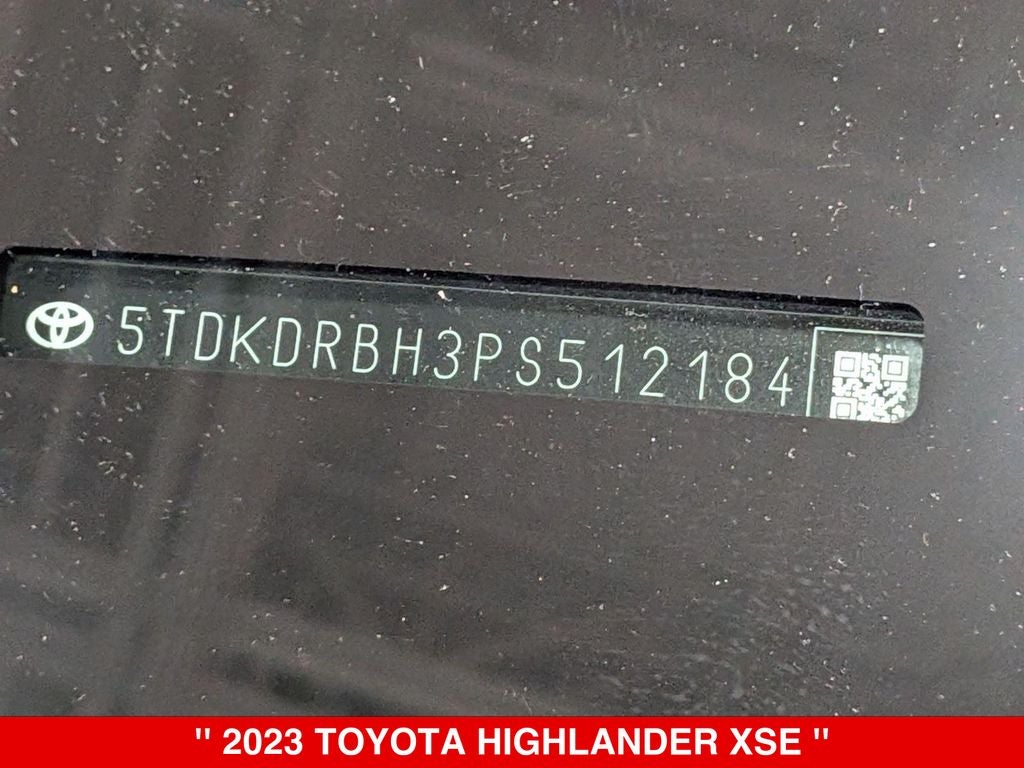 2023 Toyota Highlander XSE